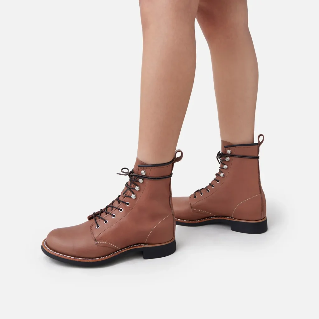 Red Wing Silversmith Women's Boot Mocha Oro-iginal Leather 3359
