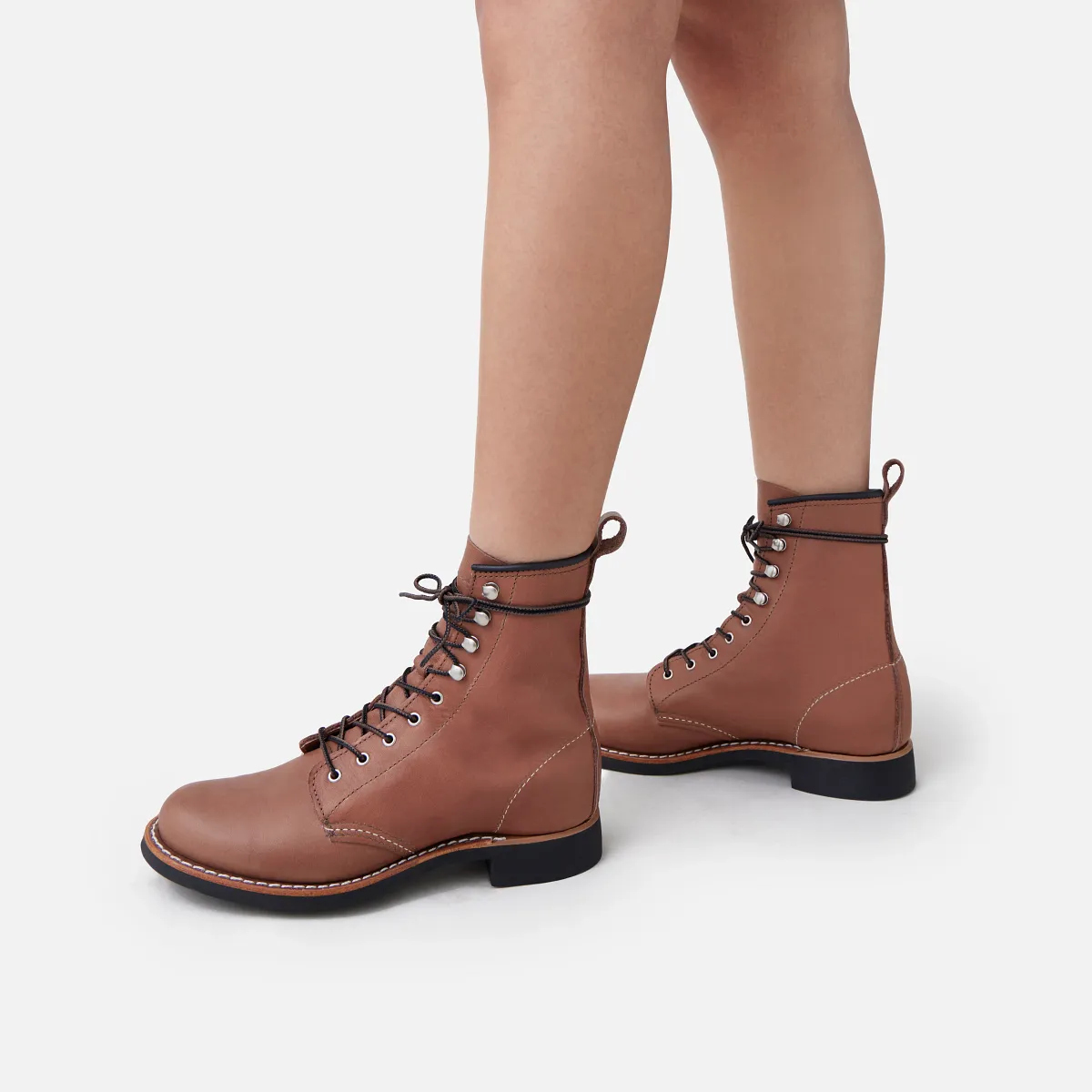 Red Wing Silversmith Women's Boot Mocha Oro-iginal Leather 3359