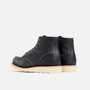 Red Wing Classic Moc Women's 6-inch Boot Black Boundary Leather 3373