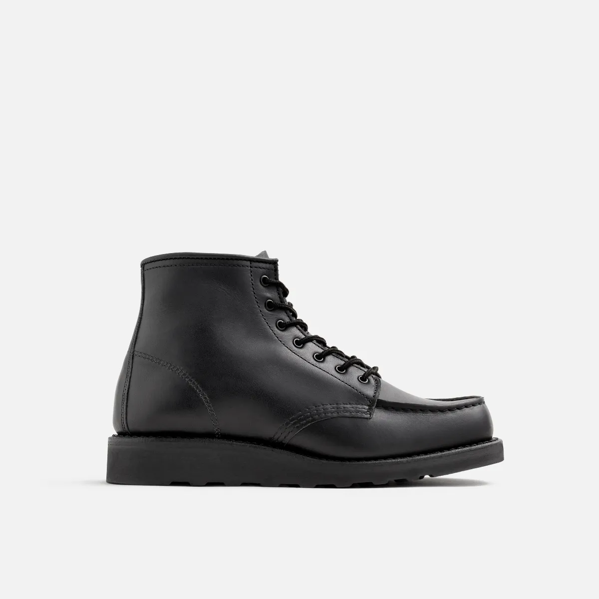 Red Wing Classic Moc Women's 6-inch Boot Black Boundary Leather 3380