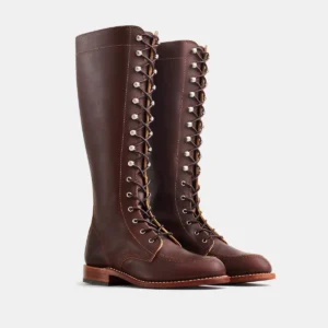 Red Wing Gloria Women's Tall Boot Mahogany Oro-iginal Leather 3386