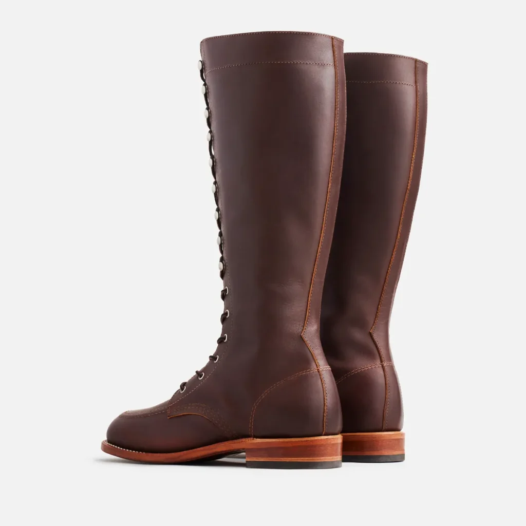 Red Wing Gloria Women's Tall Boot Mahogany Oro-iginal Leather 3386