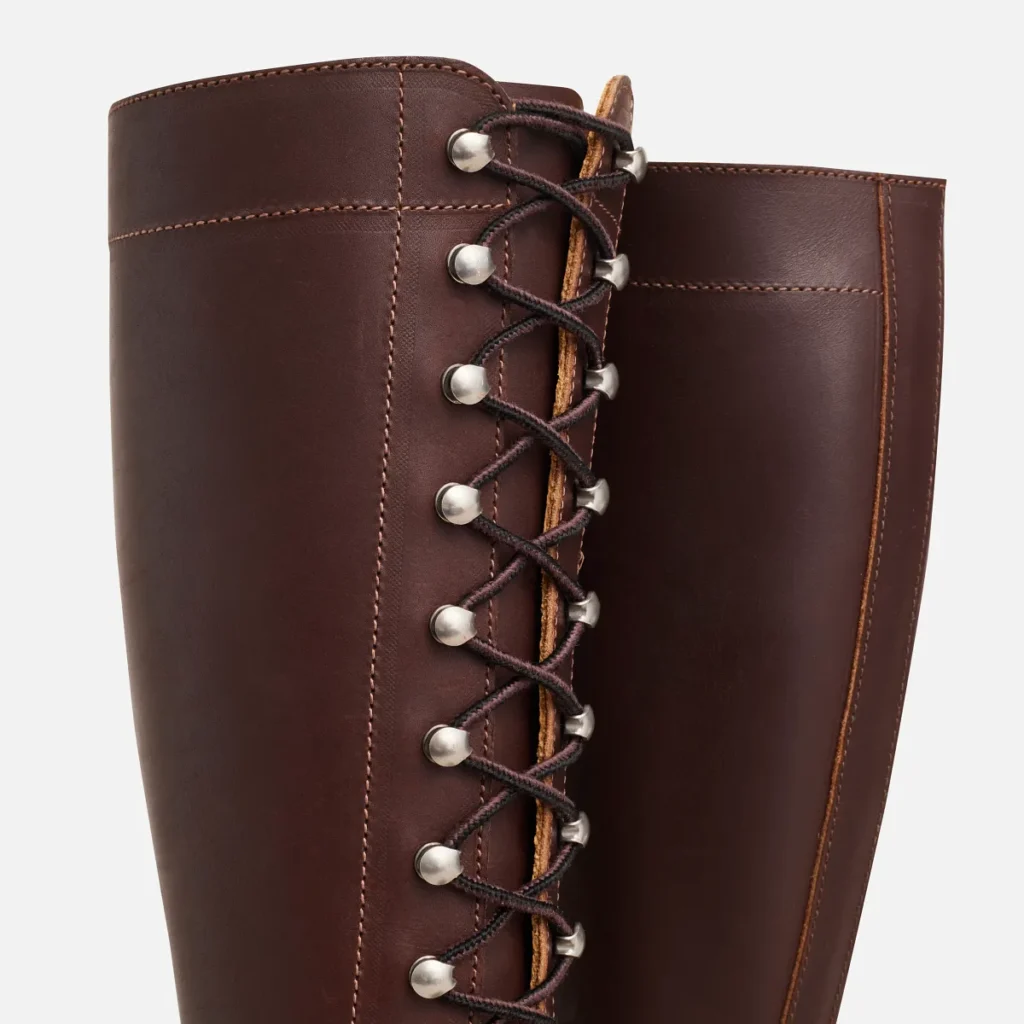 Red Wing Gloria Women's Tall Boot Mahogany Oro-iginal Leather 3386
