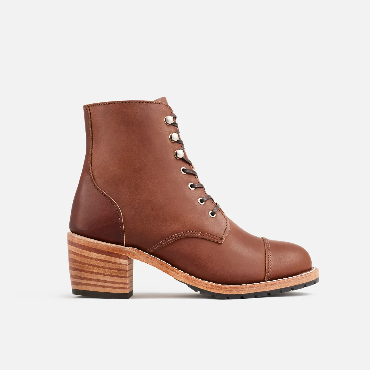 Red Wing Eileen Women's Heeled Boot Amber Harness 3399