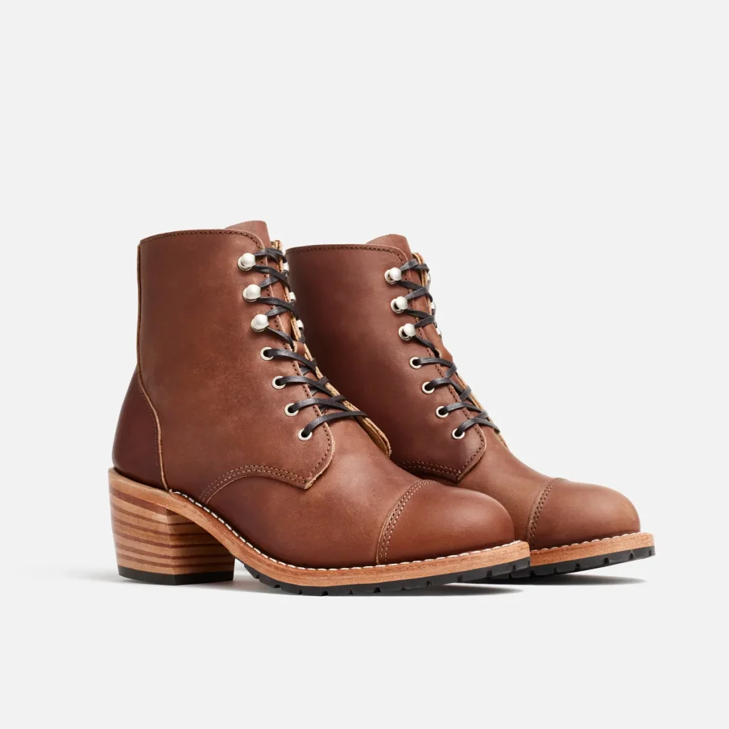 Red Wing Eileen Women's Heeled Boot Amber Harness 3399