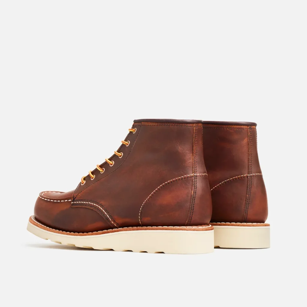 Red Wing Classic Moc Women's Boot Copper Rough & Tough Leather 3428