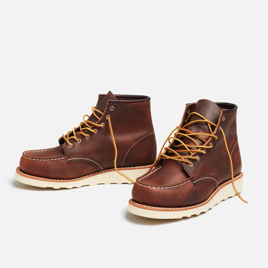 Red Wing Classic Moc Women's Boot Copper Rough & Tough Leather 3428