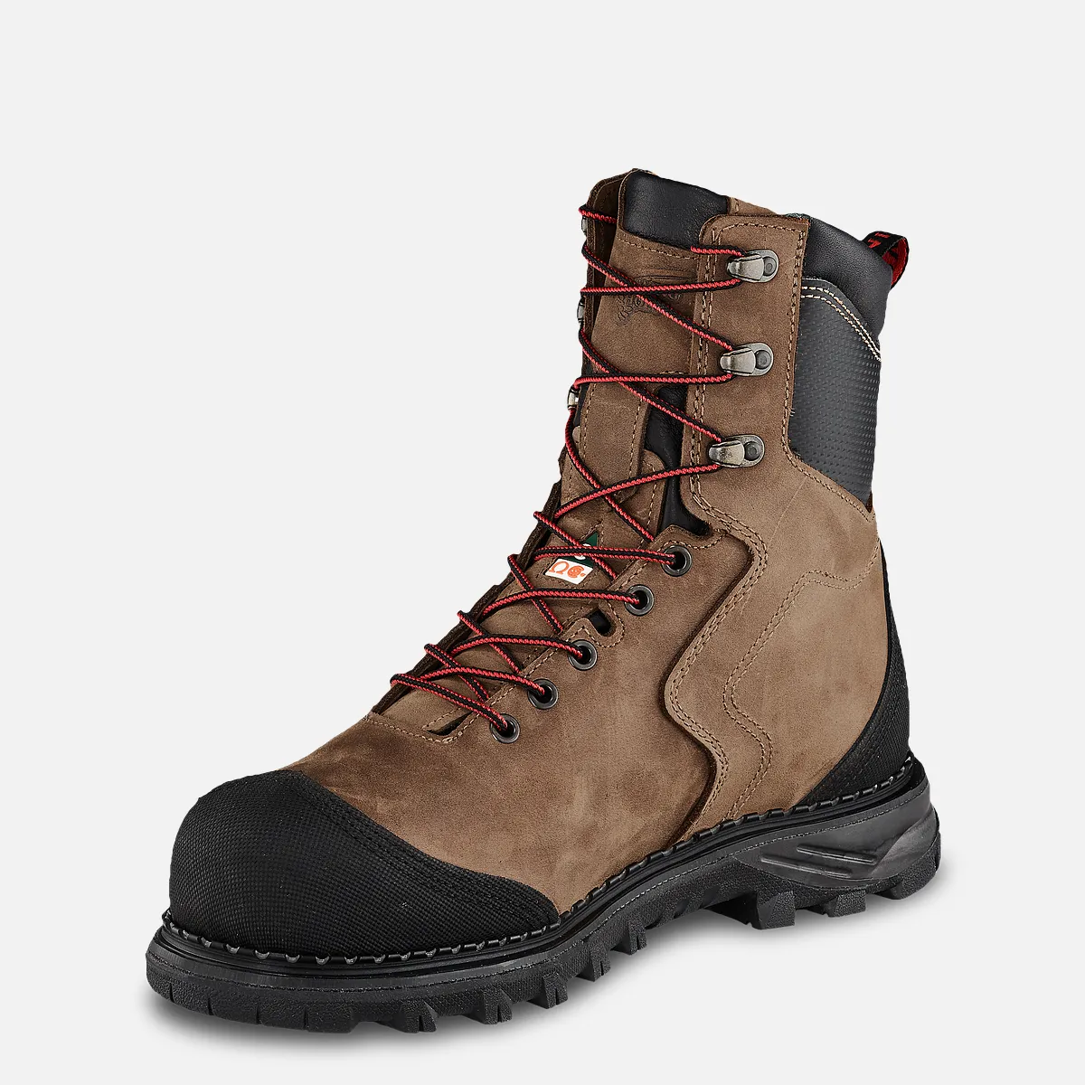 Red Wing Burnside Men's 8-inch Waterproof CSA Safety Toe Boot 3520