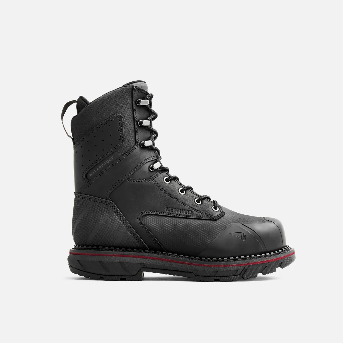 Red Wing TruGuard Lite Men's 8-inch Waterproof Met Guard Safety Toe Boot 3596