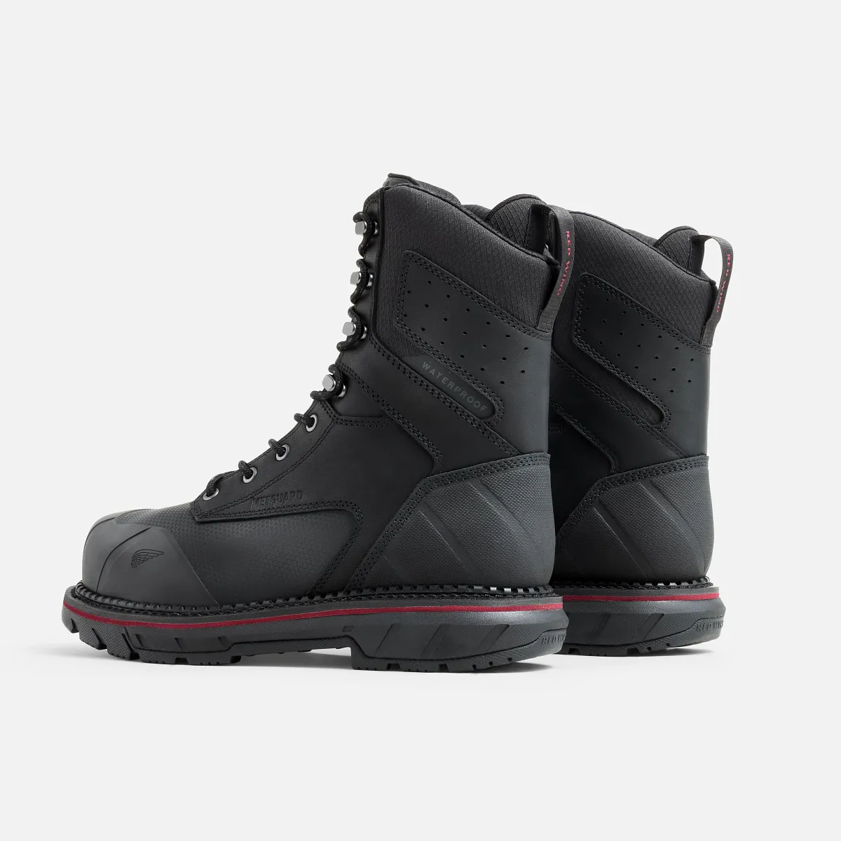 Red Wing TruGuard Lite Men's 8-inch Waterproof Met Guard Safety Toe Boot 3596