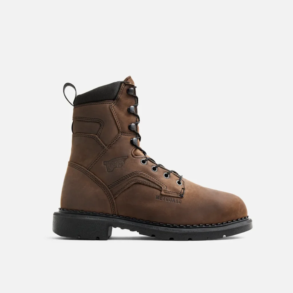Red Wing SuperSole Men's 8-inch Waterproof Safety Toe Metguard Boot 4435