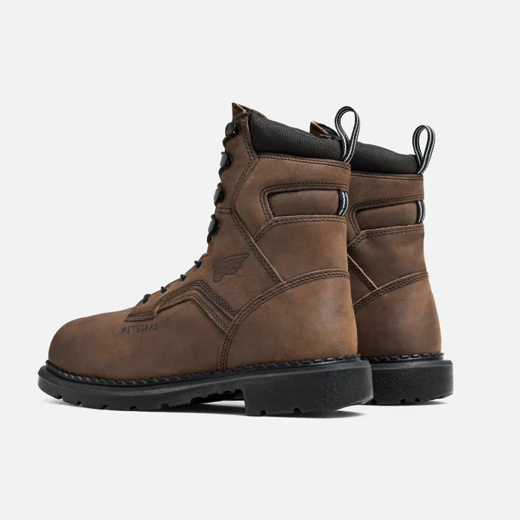 Red Wing SuperSole Men's 8-inch Waterproof Safety Toe Metguard Boot 4435