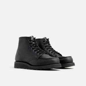 Red Wing Classic Moc Women's 6-inch Boot Black Boundary Leather 3380