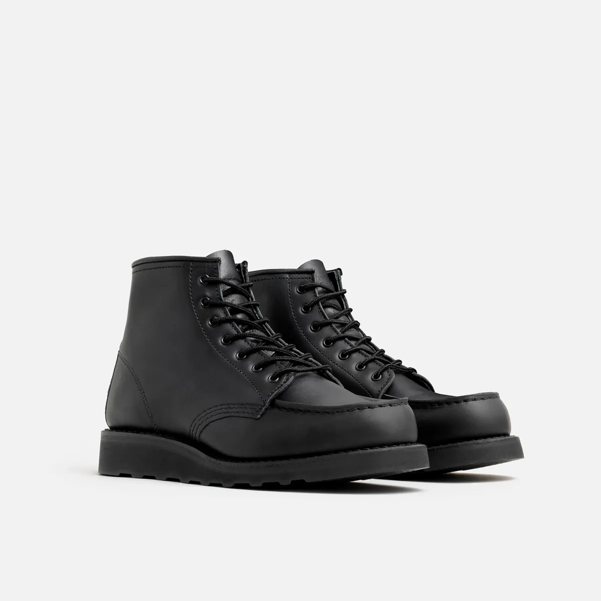 Red Wing Classic Moc Women's 6-inch Boot Black Boundary Leather 3380