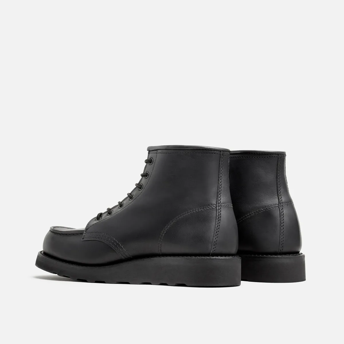 Red Wing Classic Moc Women's 6-inch Boot Black Boundary Leather 3380