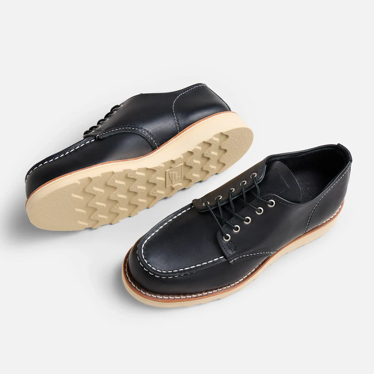 Red Wing Women's Shop Moc Oxford Black Boundary 3608
