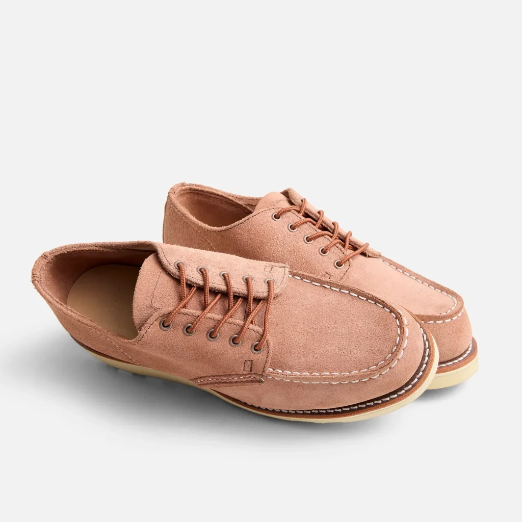 Red Wing Women's Shop Moc Oxford Dusty Rose 3609