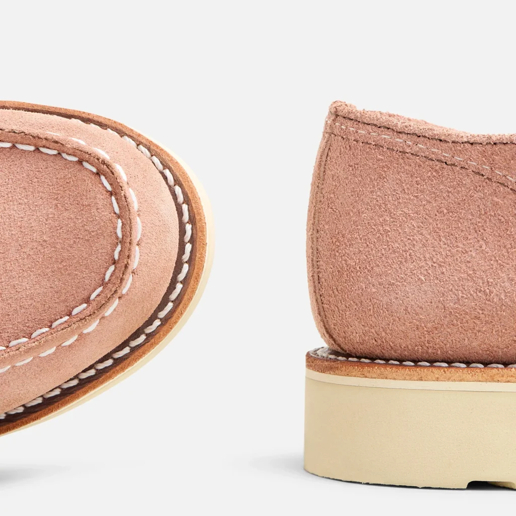 Red Wing Women's Shop Moc Oxford Dusty Rose 3609