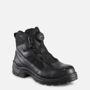Worx Electrum Men's 6-inch BOA Safety Toe Boot Black 05650