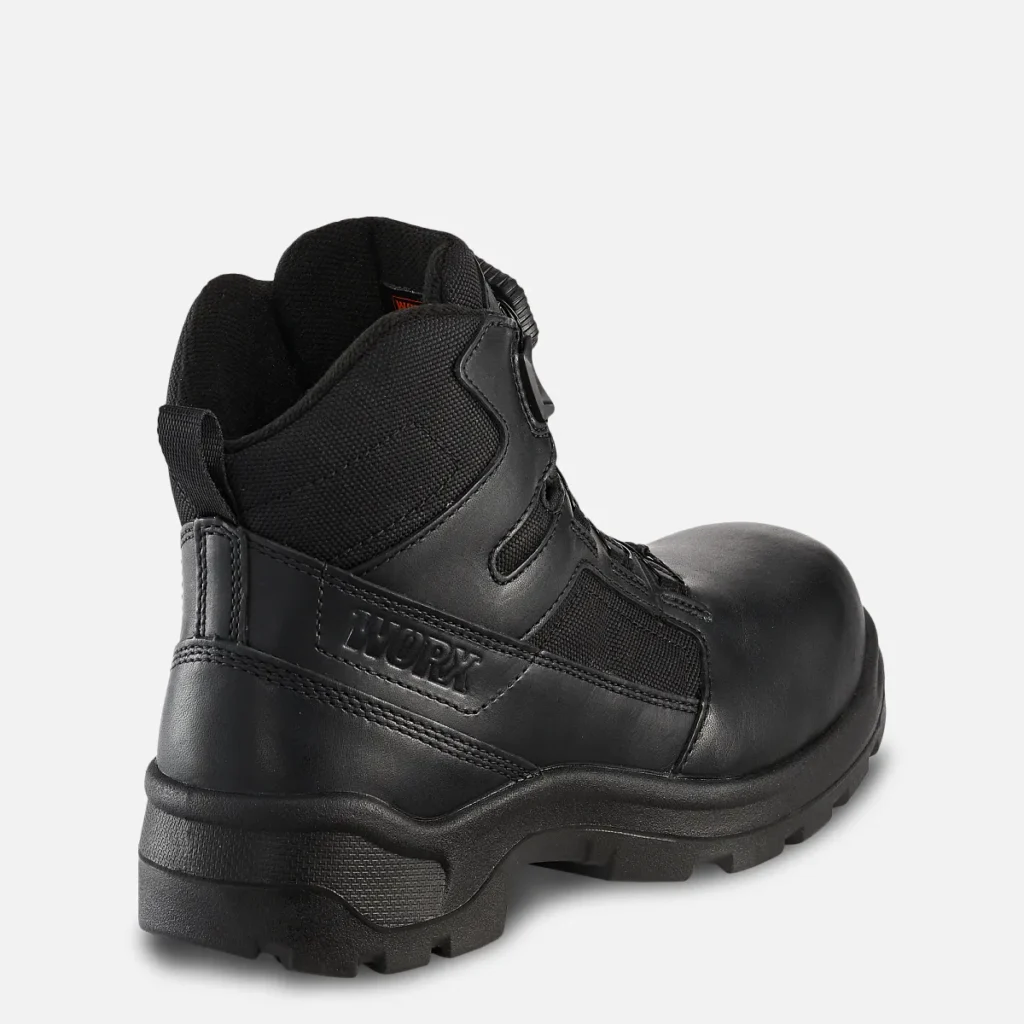 Worx Electrum Men's 6-inch BOA Safety Toe Boot Black 05650