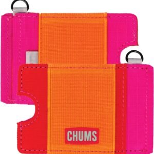 Chums Bandit Lo-Pro wallet — Berry/Melon/Gold