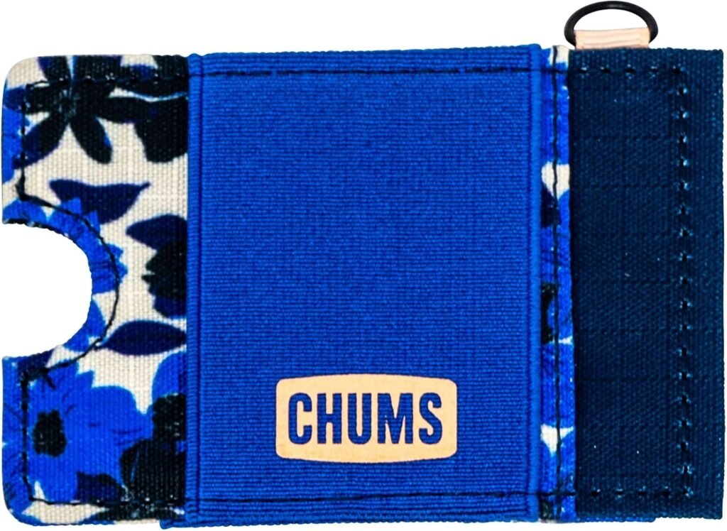 Chums Bandit Lo-Pro wallet — Blue Floral
